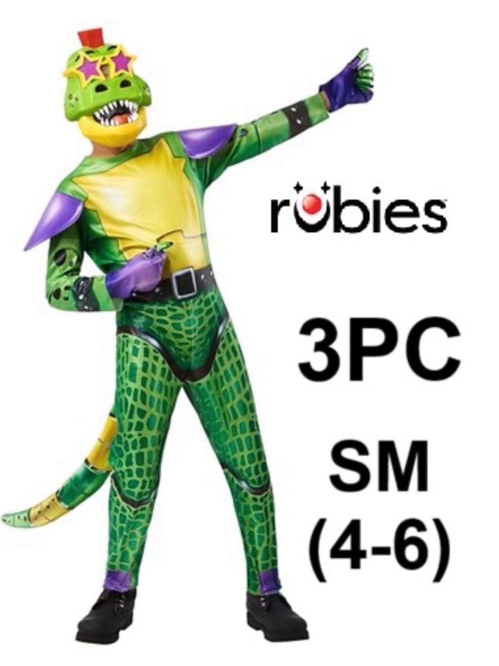 FIVE NIGHTS AT FREDDY'S MONTGOMERY GATOR COSTUME
